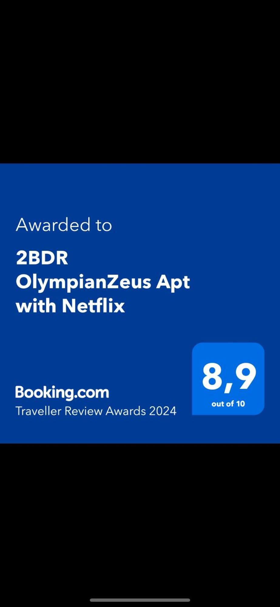 2bdr Olympianzeus With Netflix * Athens