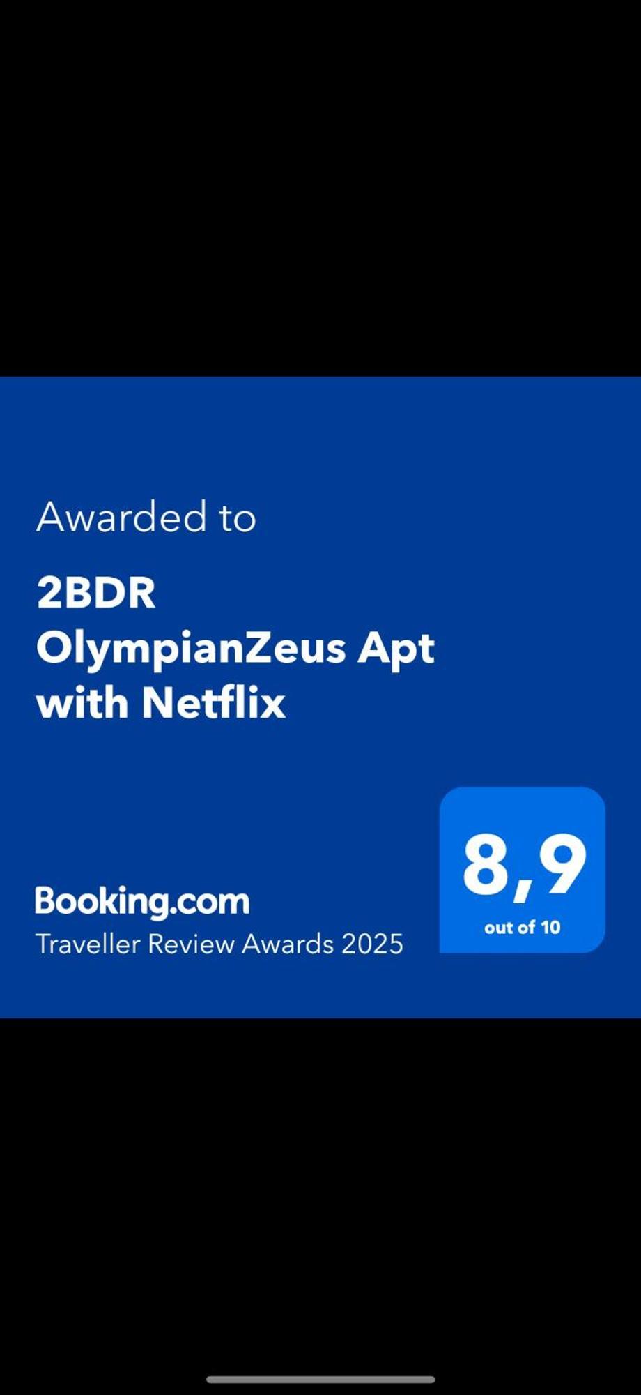 2bdr Olympianzeus With Netflix Athens